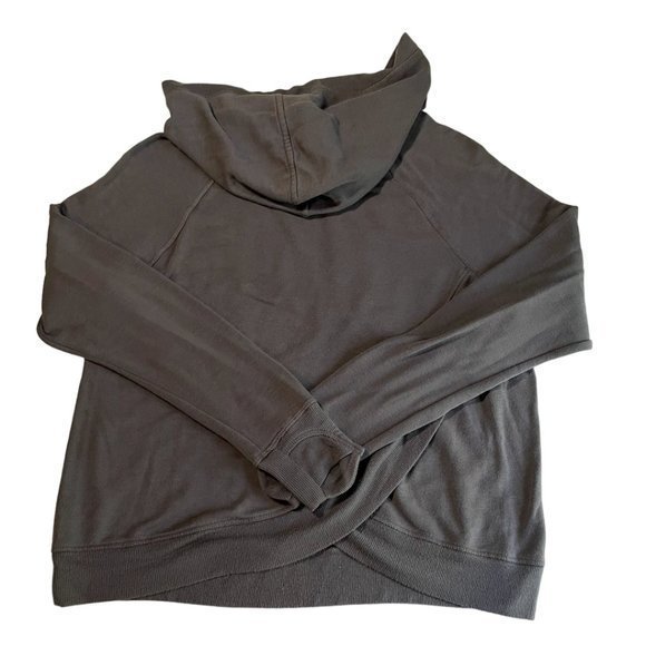 ATHLETA WOMANS GREY SWEATER HOODIE‎ SIZE SMALL - Picture 3 of 5